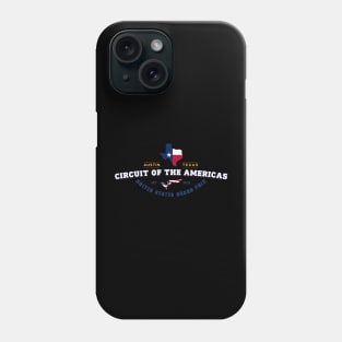 Circuit of the americas Phone Case