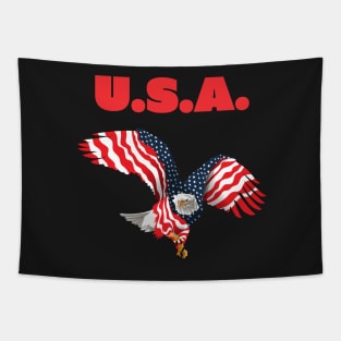 U.S.A. Eagle Flag Tapestry