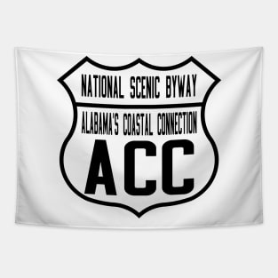 Alabama's Coastal Connection National Scenic Byway route shield Tapestry