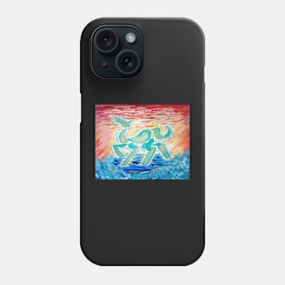 Abstract Horse Acrylic Painting Phone Case