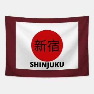 Shinjuku in Kanji Tapestry