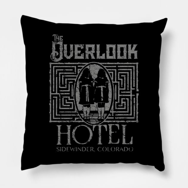 The Overlook Hotel Pillow by Do Something Today