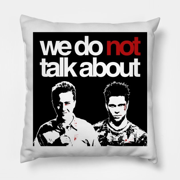 We Do Not Talk About Pillow by RadRecorder