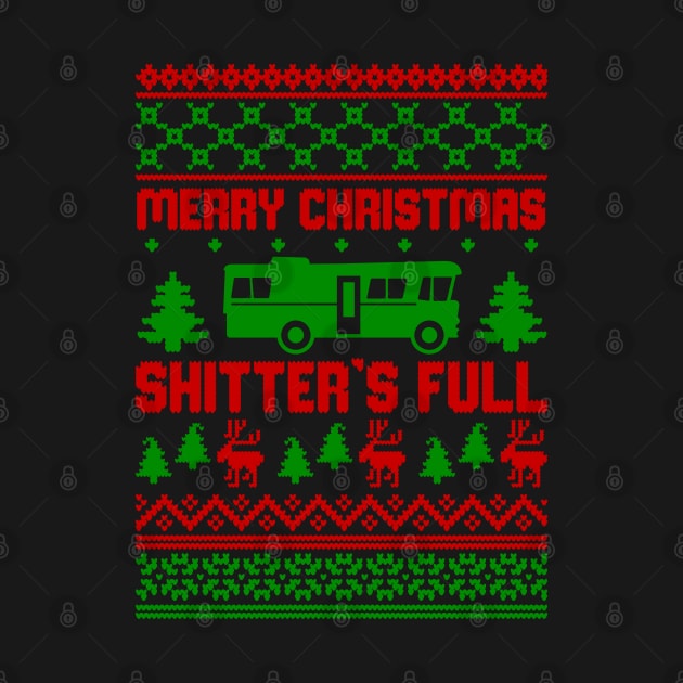 Shitters full ugly sweater by Hobbybox