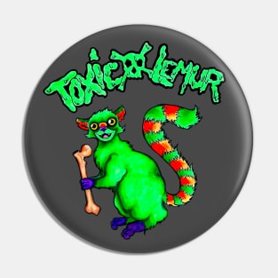 Toxic Lemur Pin