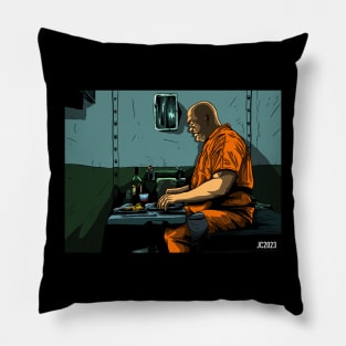 Daredevil “Routine” Wilson Fisk portrait (digital) Pillow