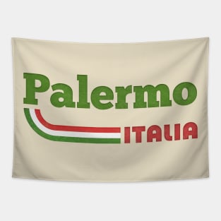 Palermo, Italia // Retro Italian Region Design Tapestry