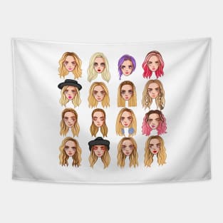 Perrie MV Chibis Tapestry