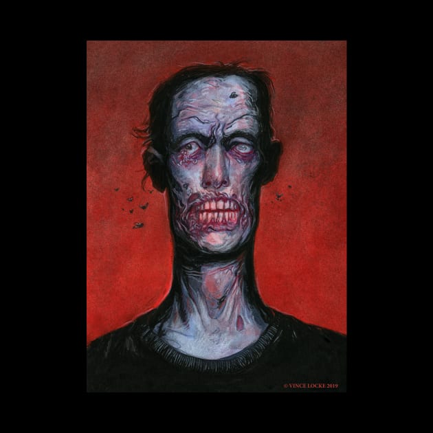 Zombie Portrait by VinceLocke