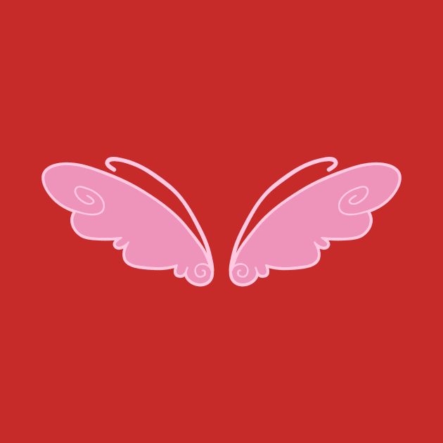 Pretty Pink Fairy Wings by saradaboru