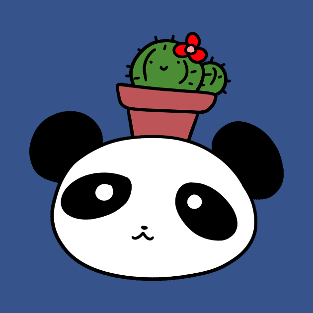 Cactus and Panda Face by saradaboru