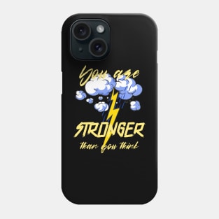 Design with Lightning Illustration Phone Case