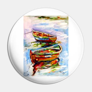 Boats Pin