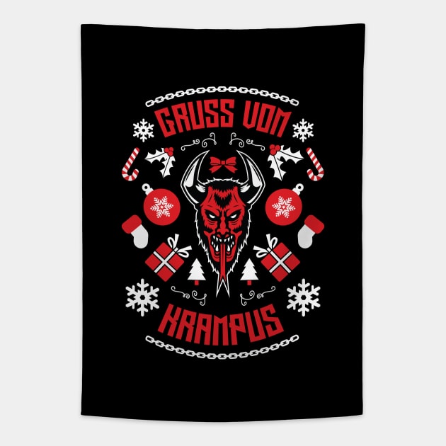 Krampus Tapestry by Woah_Jonny