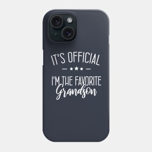 Grandma's Favorite, Granddaughter funny Grandson Phone Case