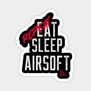 Airsoft Family - Eat Sleep Airsoft Repeat Magnet