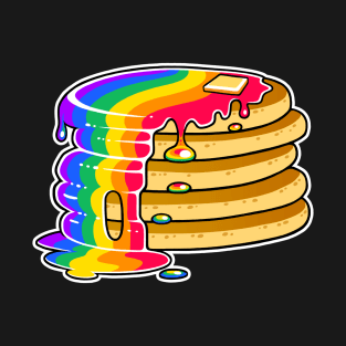 LGBT Pride Pancakes - Gay Rainbow T-Shirt