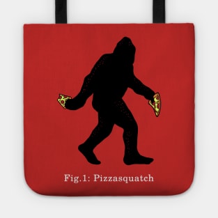 Pizzasquatch Pizza Lover Funny Bigfoot Believer Sasquatch Tote