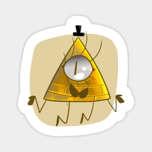 Bill Cipher - Gravity Falls Magnet