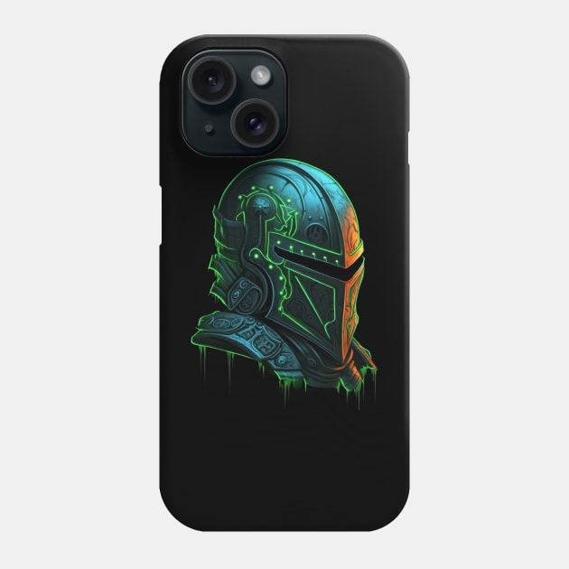 Helmeted Valor Phone Case by Green Barf!