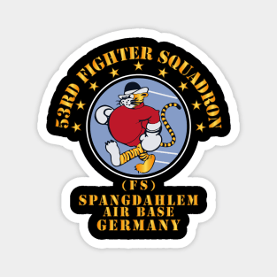 53rd Fighter Squadron - FS - Spangdahlem AB Germany Magnet