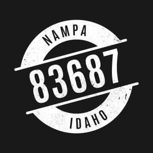 Nampa Idaho 83687 Zip Code T-Shirt