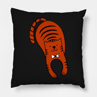 Doodle cat Pillow