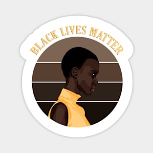 Black Lives Matter 2 by Mrs Green Magnet