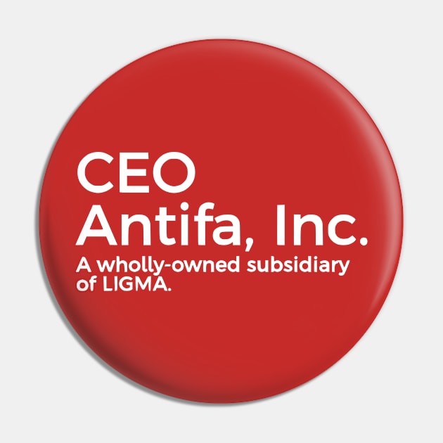 CEO of Antifa, Inc. Pin by dikleyt