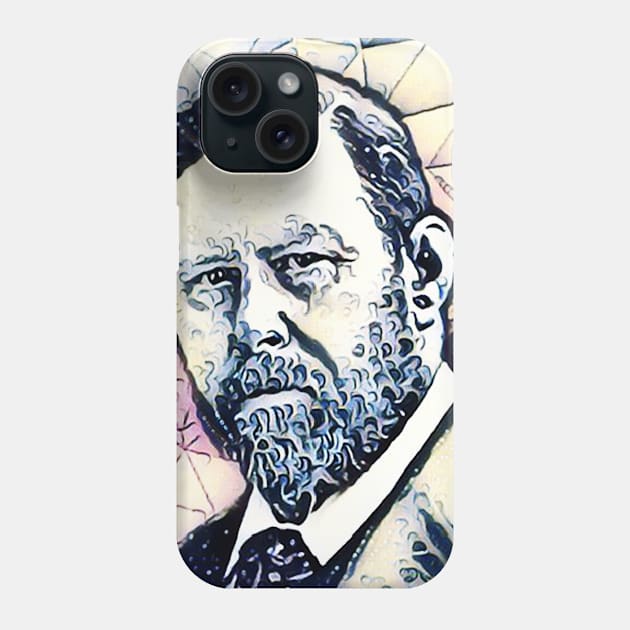 Bram Stoker Portrait | Bram Stoker Artwork 14 Phone Case by JustLit