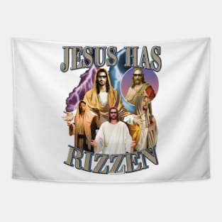 Jesus Has Rizzen Tapestry