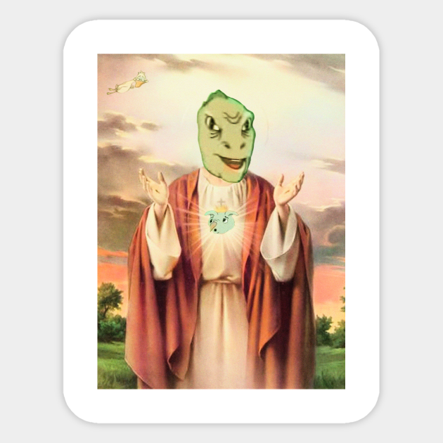 Yee Jesus Meme Yee Sticker Teepublic 'jesus meme i saw that' glossy sticker by beltschazar. yee jesus meme