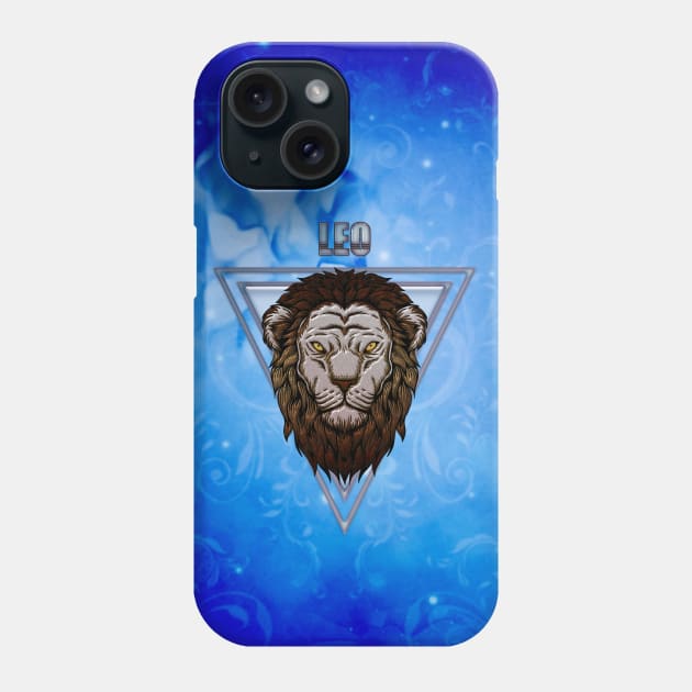 Zodiac sign leo Phone Case by Nicky2342