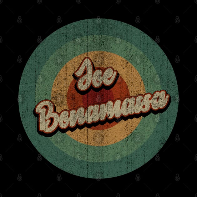 Circle Retro Vintage Joe Bonamassa by Jokowow