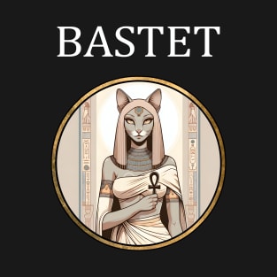 Bastet Egyptian Goddess of Home, Secrets and Cats T-Shirt