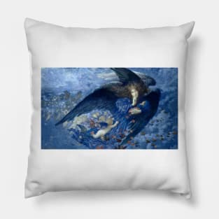 Night with her Train of Stars, Edward Robert Hughes Pillow