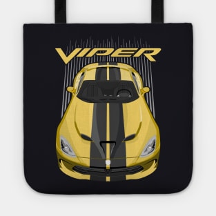 Viper SRT-yellow and black Tote