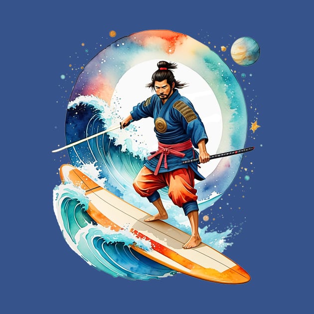 Samurai Surfer by Mikentura