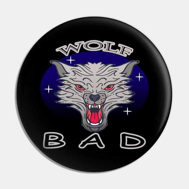 BAD WOLF Pin by shopmorocco