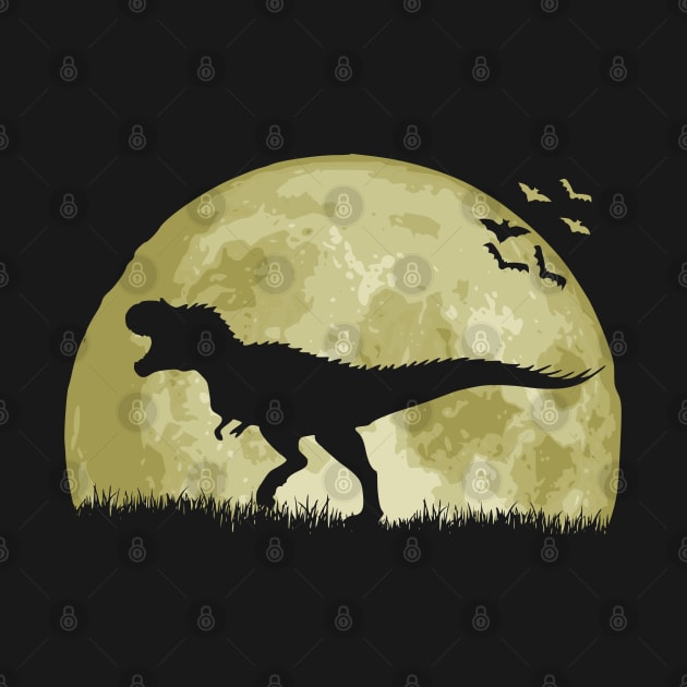 Tyrannosaurus Moon by Nerd_art