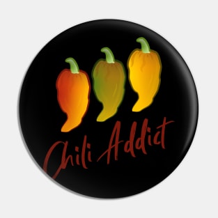 Chili Addict Pin