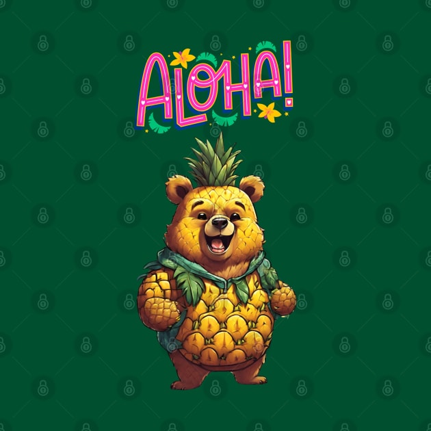 pinapple bear by dodolanlaku