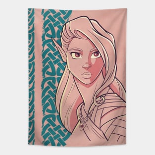 Elven Maiden Tapestry