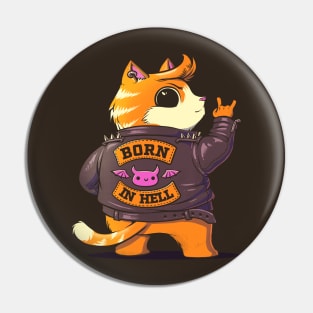 Born in Hell Pin