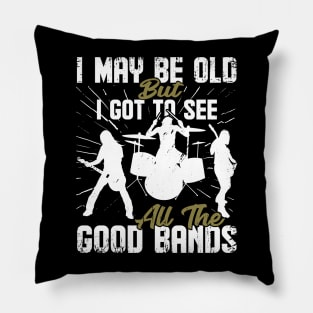 Rock Music Festival Concert Band Member Gift Pillow