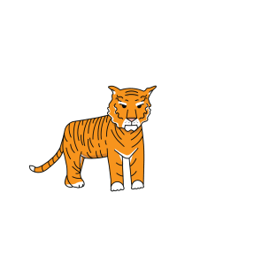 tiger animation T-Shirt