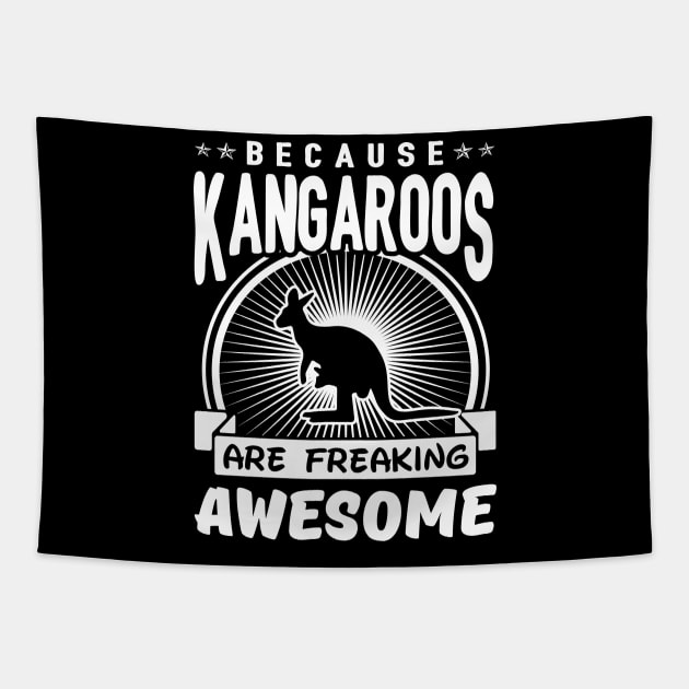 Kanagroos Are Freaking Awesome Tapestry by solsateez