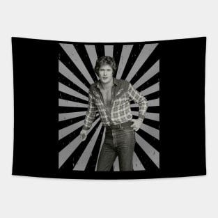 Retro Hasselhoff Tapestry