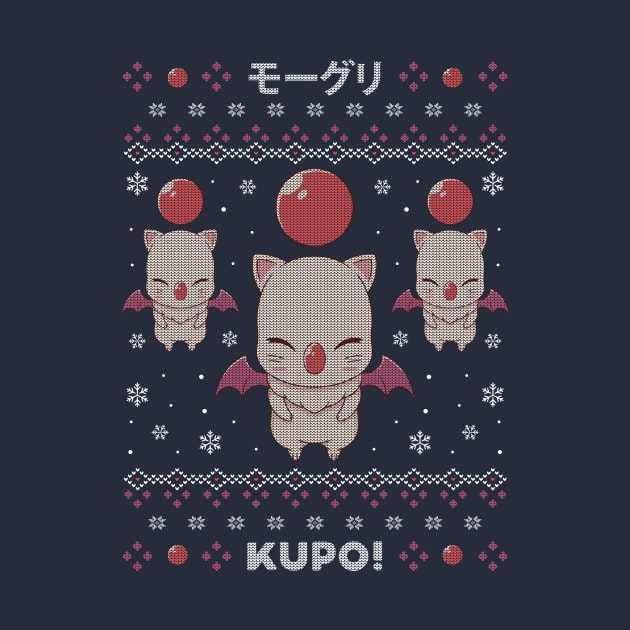 Moogle Kupo! Christmas by Alundrart