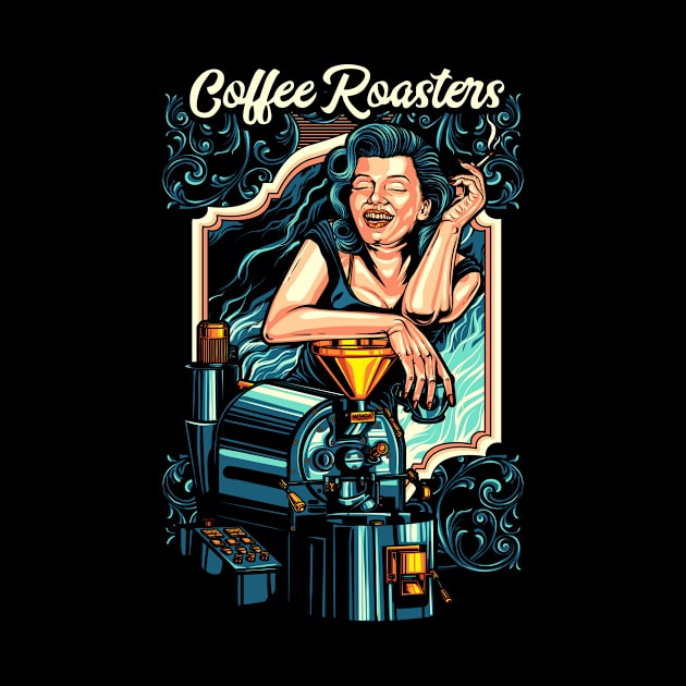 Coffee Roasters by Agam.artwork